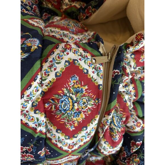 Vintage Heritage Quilt Snug Sack Wearable Sleeping Bag Lounge Blanket 28” X 72” - Picture 4 of 6